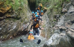 Canyoning on the Santa Lucia River