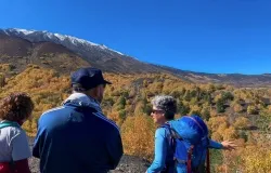 Monti Sartorius and the cave of snow